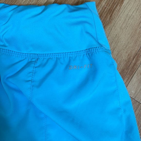 Nike Light Blue Running Shorts - Picture 4 of 4